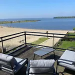 Villa In Erster Reihe - Direkter Strandzugang - Eingezaeunter Garten - Dachterrasse - 2 Gartenterrassen - Terrassendach - Grill Mit Plancha - 5-sterne-meerblick - Bar - Kamin - Soundanlage - Pool Whirlpool - Kinderfreundlich - Hunde Willkommen Hulshorst