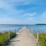 Villa In Erster Reihe - Direkter Strandzugang - Eingezaeunter Garten - Dachterrasse - 2 Gartenterrassen - Terrassendach - Grill Mit Plancha - 5-sterne-meerblick - Bar - Kamin - Soundanlage - Pool Whirlpool - Kinderfreundlich - Hunde Willkommen