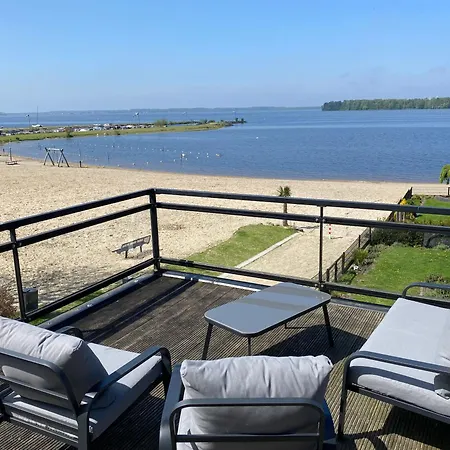 Villa In Erster Reihe - Direkter Strandzugang - Eingezaeunter Garten - Dachterrasse - 2 Gartenterrassen - Terrassendach - Grill Mit Plancha - 5-sterne-meerblick - Bar - Kamin - Soundanlage - Pool Whirlpool - Kinderfreundlich - Hunde Willkommen Hulshorst
