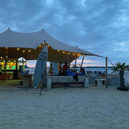 In Erster Reihe - Direkter Strandzugang - Eingezaeunter Garten - Dachterrasse - 2 Gartenterrassen - Terrassendach - Grill Mit Plancha - 5-sterne-meerblick - Bar - Kamin - Soundanlage - Pool Whirlpool - Kinderfreundlich - Hunde Willkommen * Hulshorst