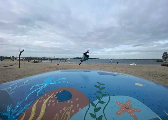 Villa In Erster Reihe - Direkter Strandzugang - Eingezaeunter Garten - Dachterrasse - 2 Gartenterrassen - Terrassendach - Grill Mit Plancha - 5-sterne-meerblick - Bar - Kamin - Soundanlage - Pool Whirlpool - Kinderfreundlich - Hunde Willkommen Hulshorst