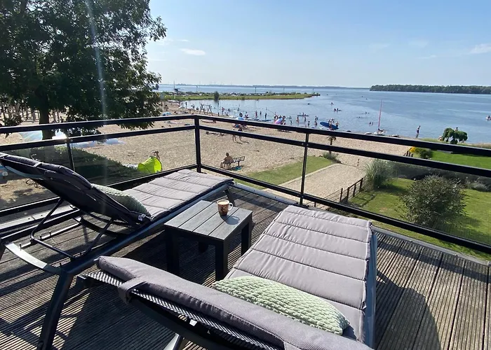 In Erster Reihe - Direkter Strandzugang - Eingezaeunter Garten - Dachterrasse - 2 Gartenterrassen - Terrassendach - Grill Mit Plancha - 5-sterne-meerblick - Bar - Kamin - Soundanlage - Pool Whirlpool - Kinderfreundlich - Hunde Willkommen Villa Hulshorst