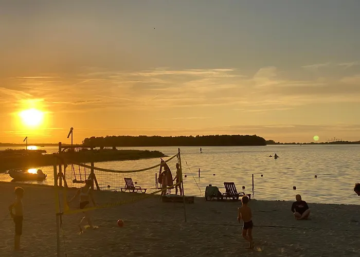 In Erster Reihe - Direkter Strandzugang - Eingezäunter Garten - Dachterrasse - 2 Gartenterrassen - Terrassendach - Grill Mit Plancha - Xxl Meerblick - Bar - Sonos Soundanlage - Pool Whirlpool - Kinderfreundlich - Hunde Willkommen * Hulshorst
