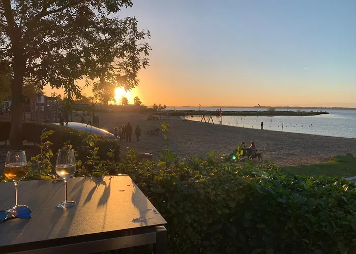 Villa In Erster Reihe - Direkter Strandzugang - Eingezäunter Garten - Dachterrasse - 2 Gartenterrassen - Terrassendach - Grill Mit Plancha - Xxl Meerblick - Bar - Sonos Soundanlage - Pool Whirlpool - Kinderfreundlich - Hunde Willkommen Hulshorst